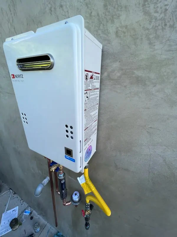 Tankless water heater installation for Keasbey homes